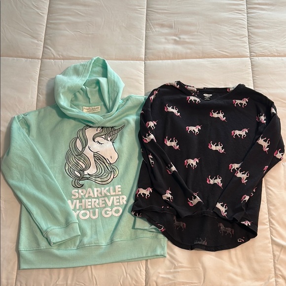 Bundle of 6 Girls Size M(7-8) Long Sleeve Tops Various Brands - Picture 2 of 13